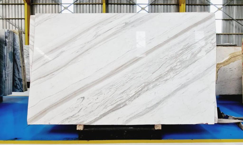slab marmer putih statuario